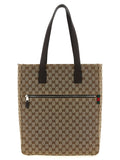 Beige Gg Top Zip Large Tote 1