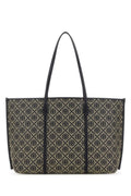 Navy Blue Perry T-monogram Large Tote 1