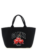 Black Medium Cherry Tote 1