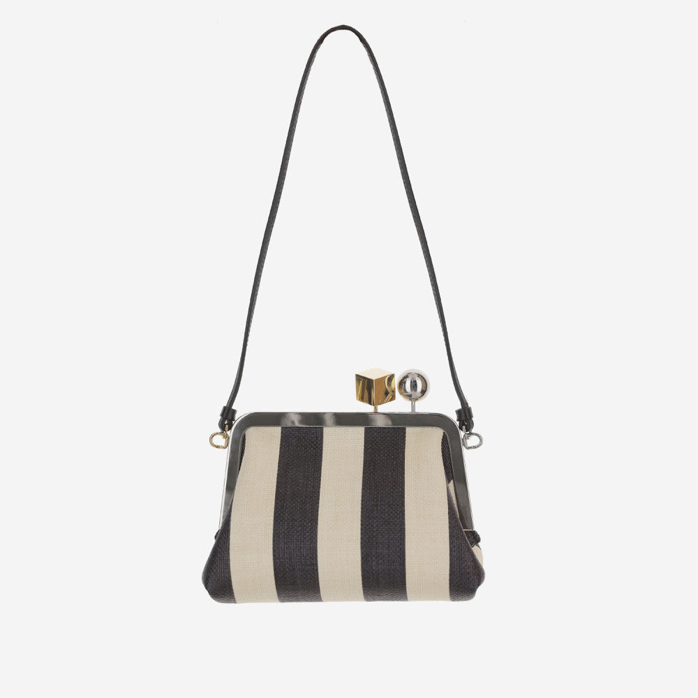 BlackWhite Berlingot Clutch 3