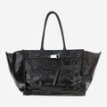 Black La Petite Top Zip Tote 1