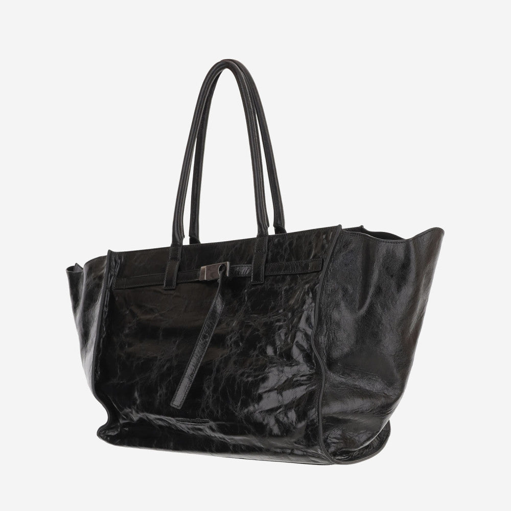 Black La Petite Top Zip Tote 2