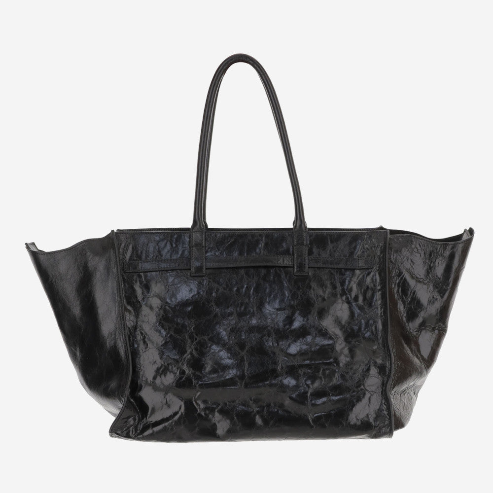 Black La Petite Top Zip Tote 3