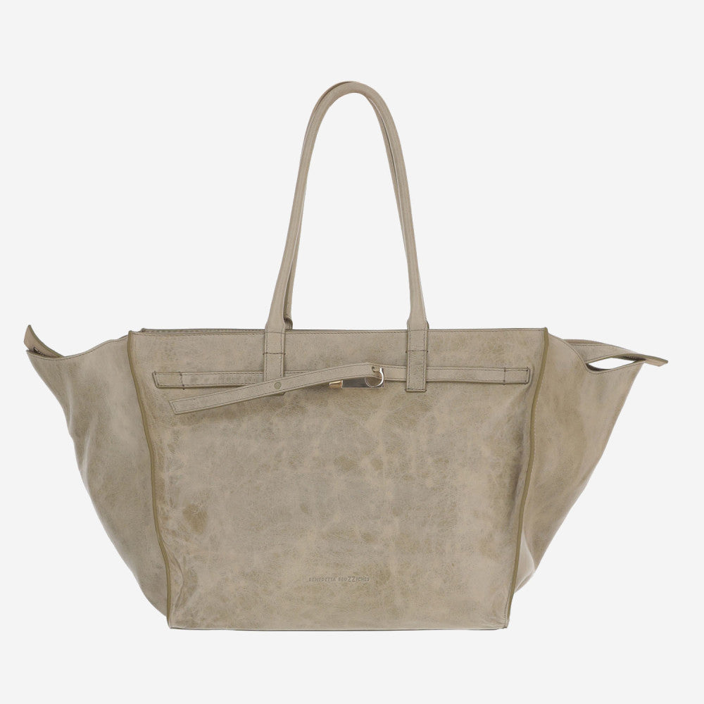 Beige La Petite Top Zip Tote 1