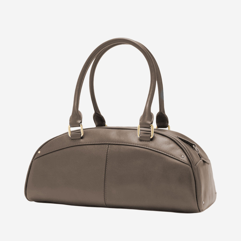 Brown Logo Duffle Bag 2