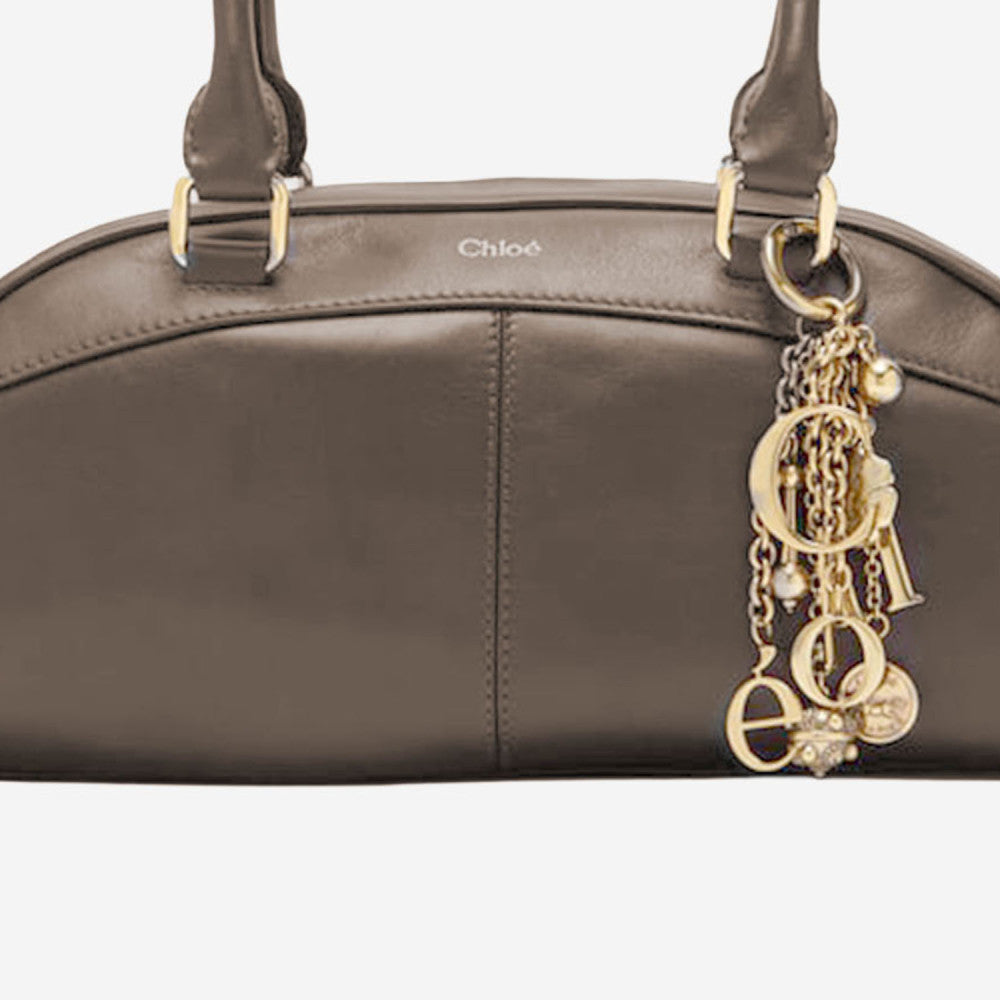 Brown Logo Duffle Bag 3