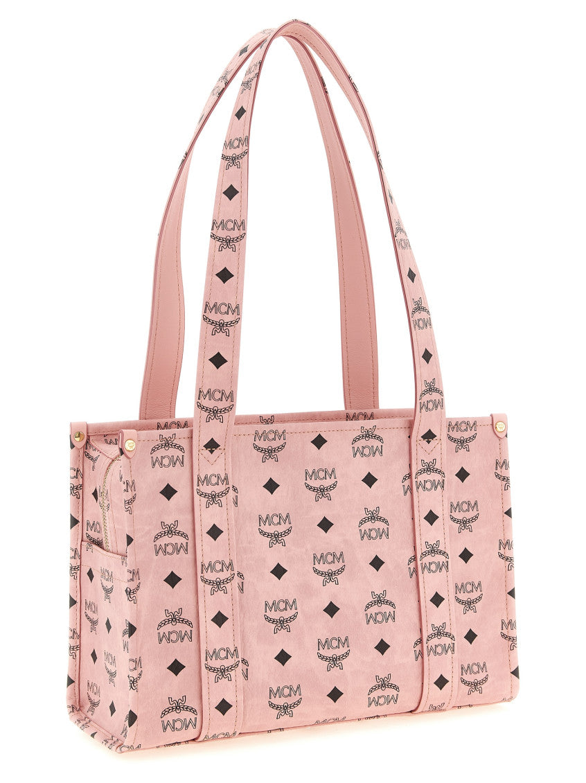 Pink Aren Top Zip Tote 2