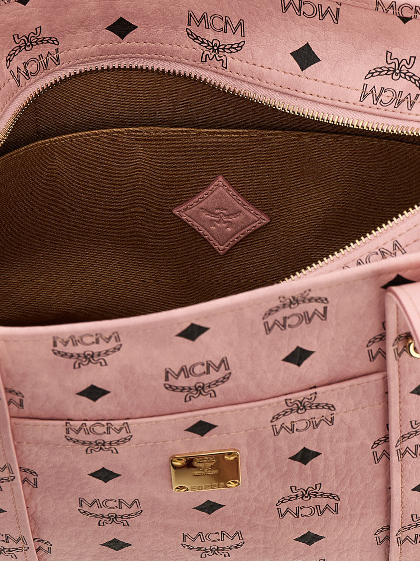 Pink Aren Top Zip Tote 4