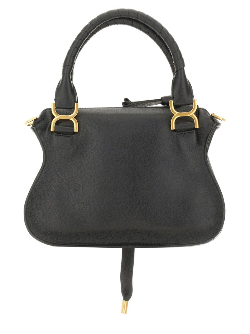 Black Marcie Top Zip Small Tote 3