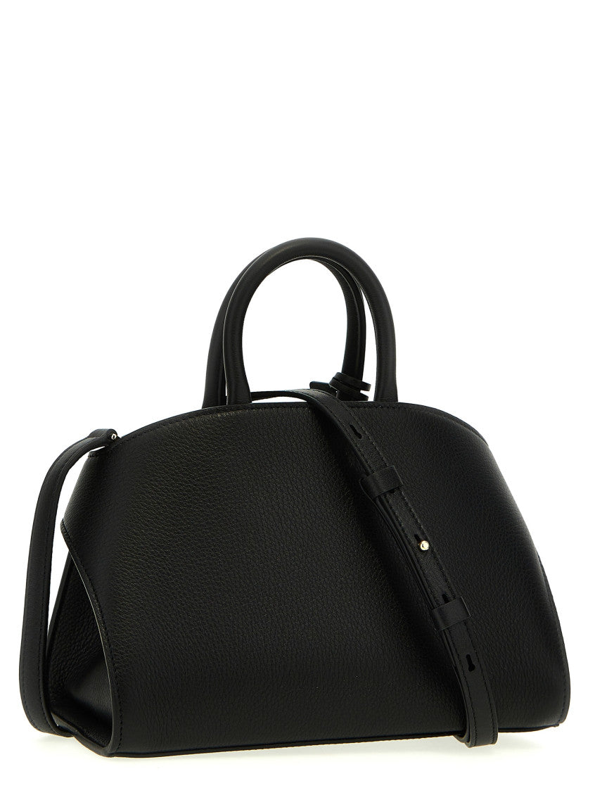 Black 'Hug Mini' Satchel Handbag 2