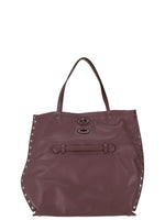 Dark Purple A' Spasso Tote 1