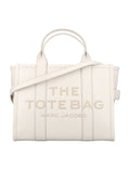 White The Top Zip Medium Tote 1