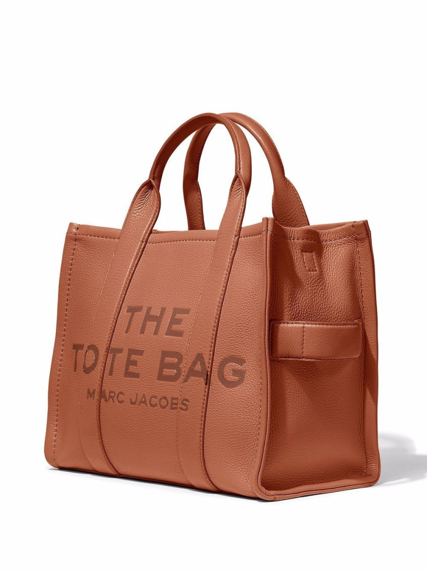 Brown The Top Zip Medium Tote 2