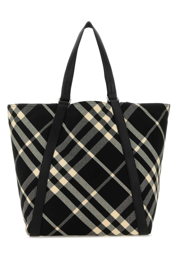 Black Festival Canvas Top Zip Tote 1