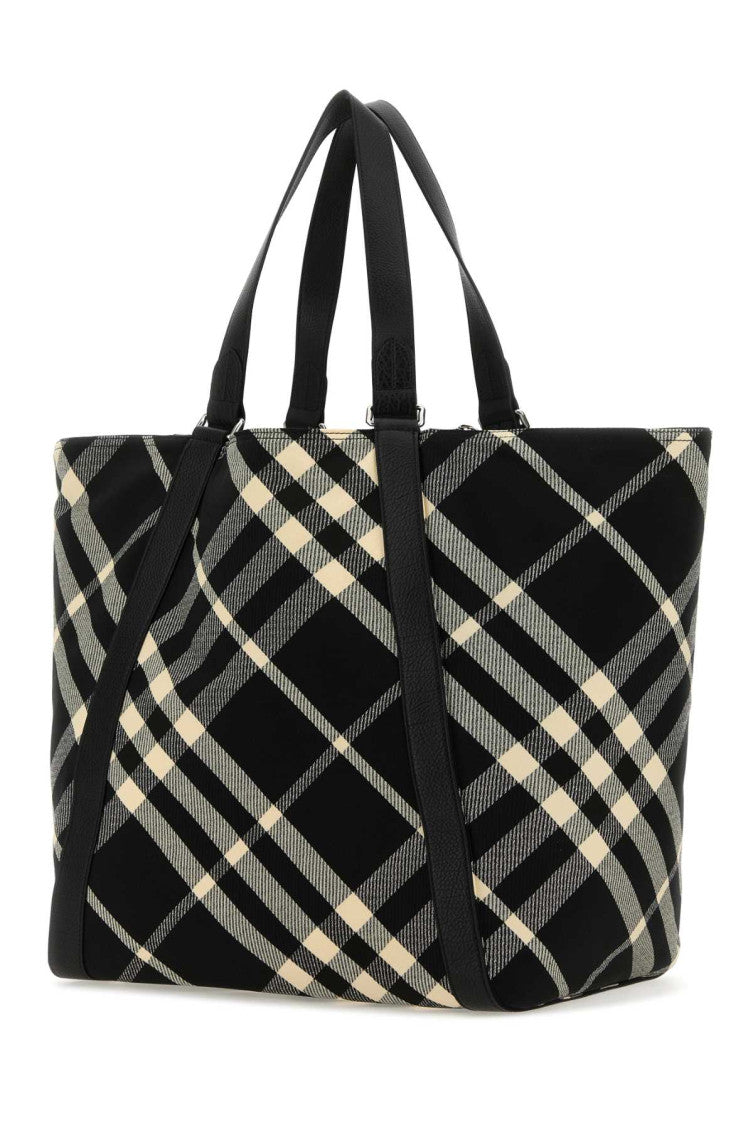 Black Festival Canvas Top Zip Tote 2