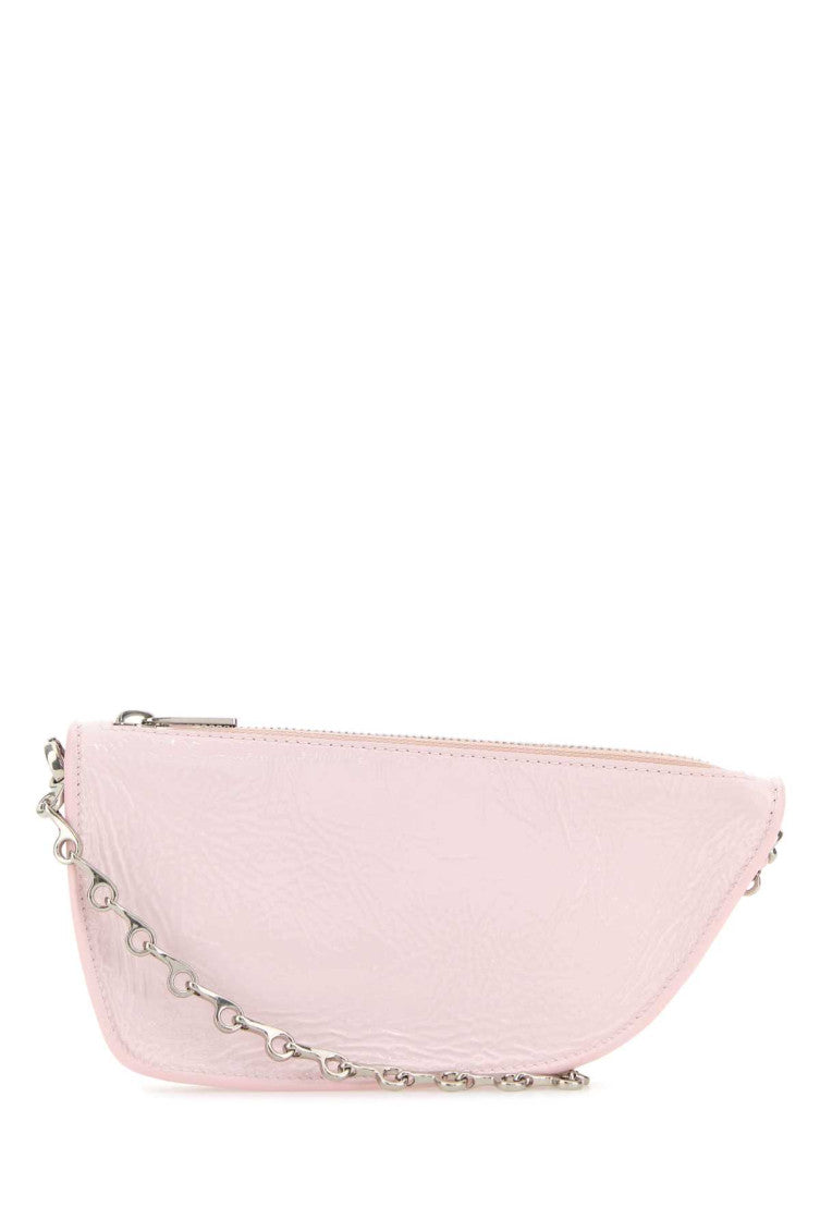 Light Pink Shield Micro Shoulder Bag 1