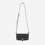 Black Saddle Shoulder Bag 1