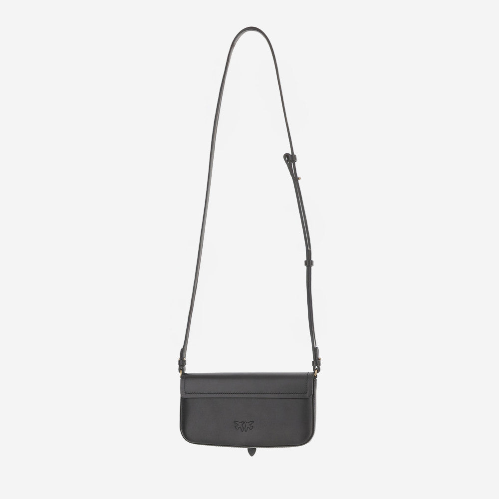 Black Saddle Shoulder Bag 3