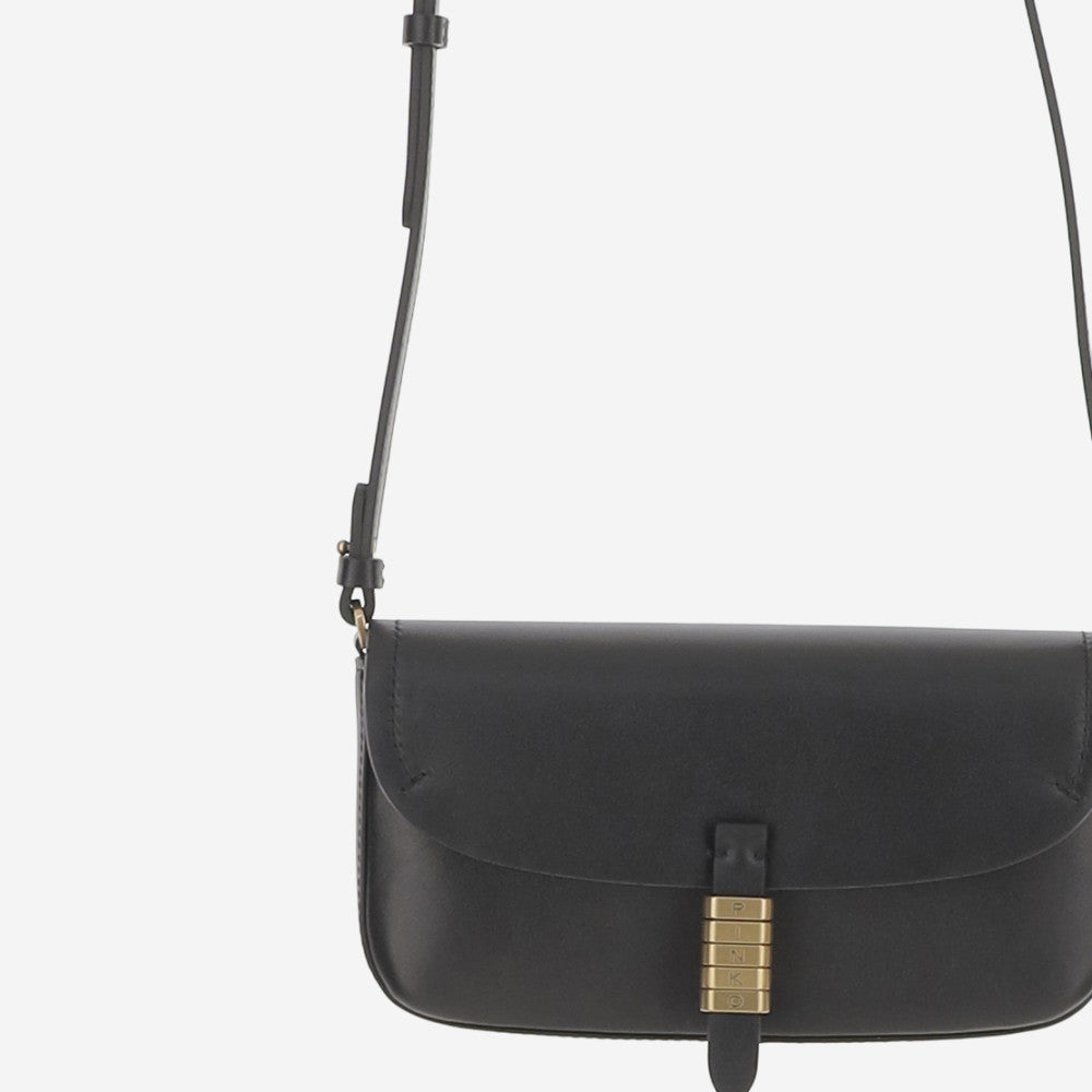Black Saddle Shoulder Bag 4