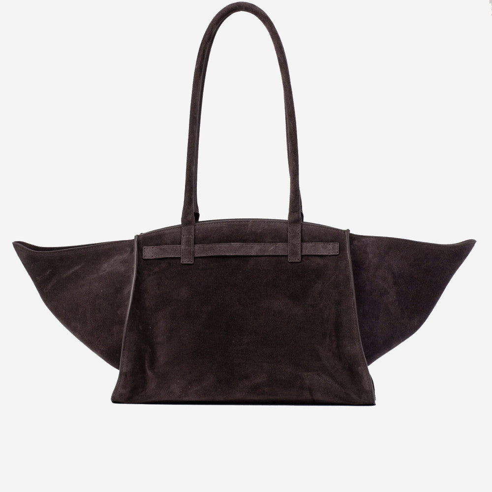 Dark Brown Mama Everyday Top Zip Tote 3