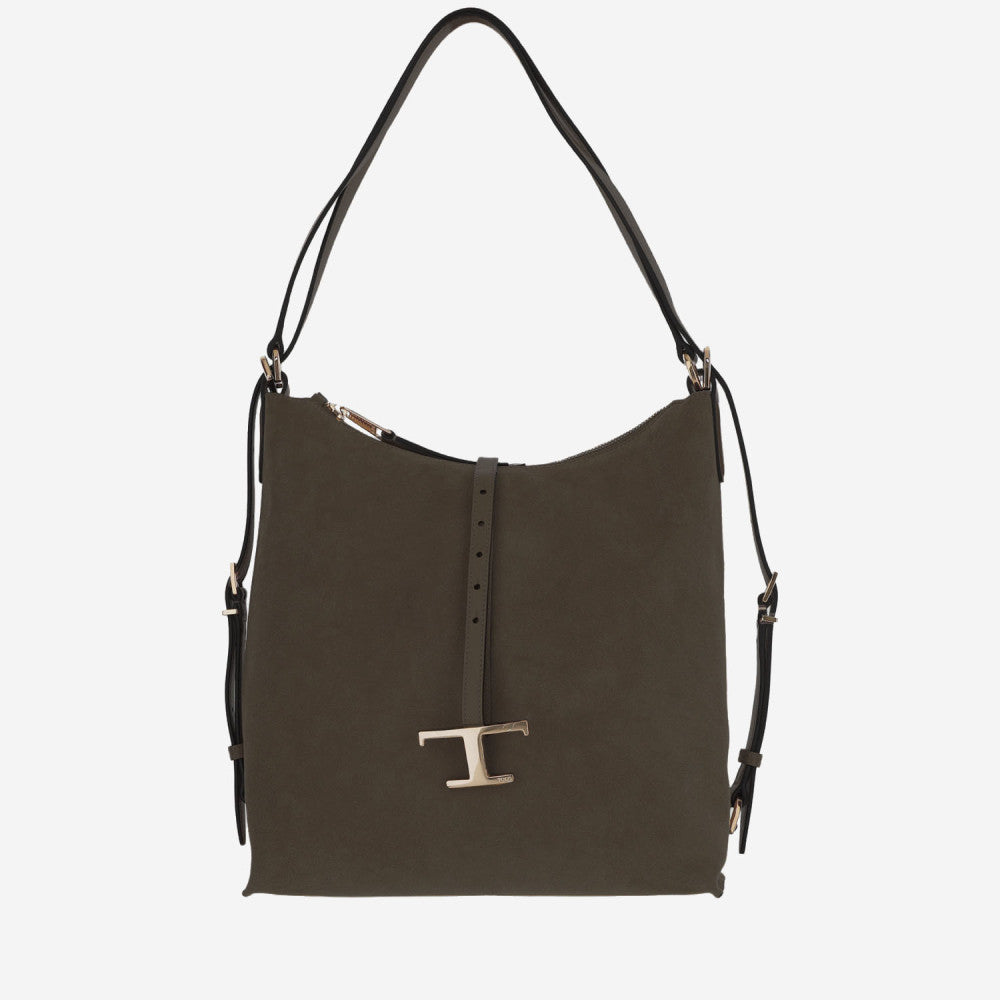 Brown T Timeless Shoulder Bag 1