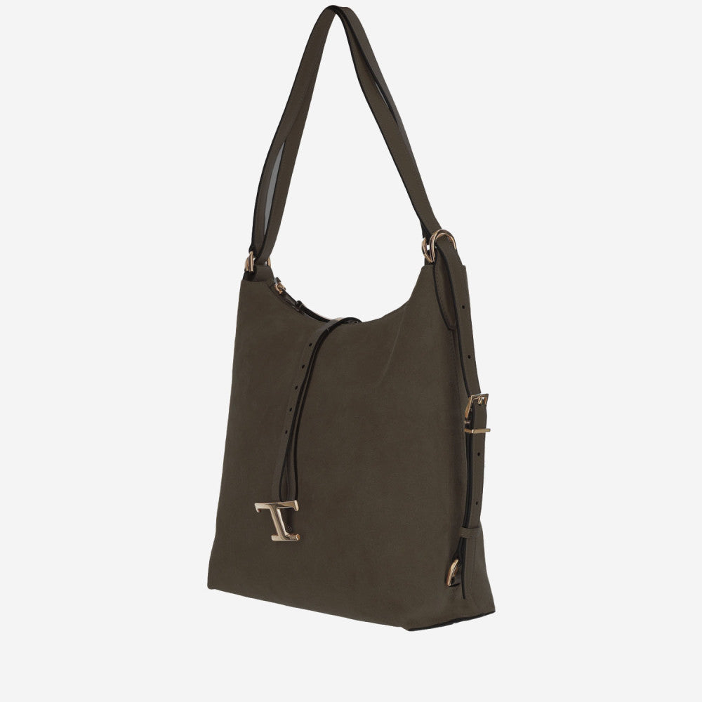Brown T Timeless Shoulder Bag 2