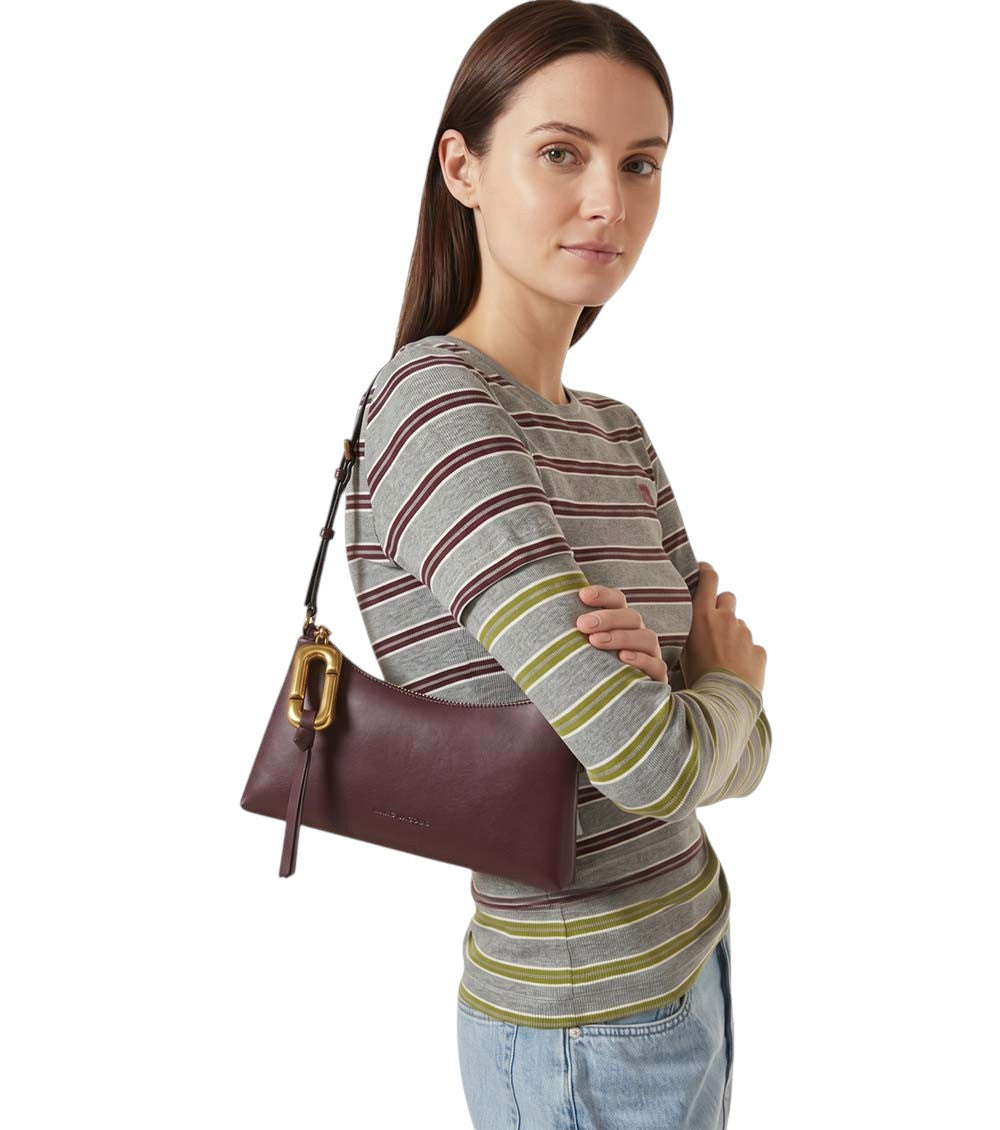Red Scene Convertible Mini Shoulder Bag 4