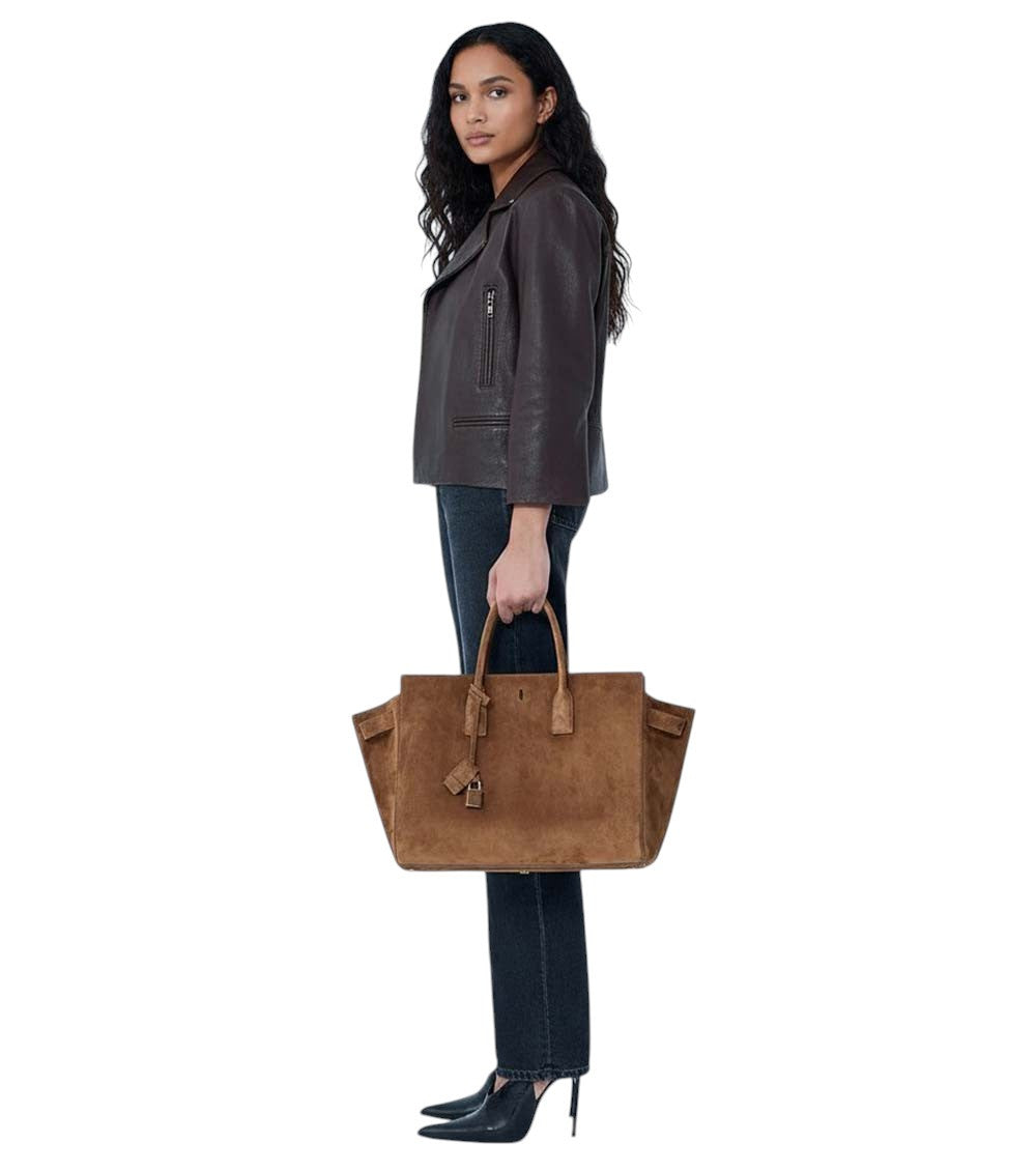Brown Sac De Jour Large Tote 5
