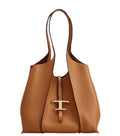 Brown T Timeless Small Tote 1