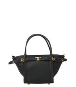 Black T Signature Mini Tote 1