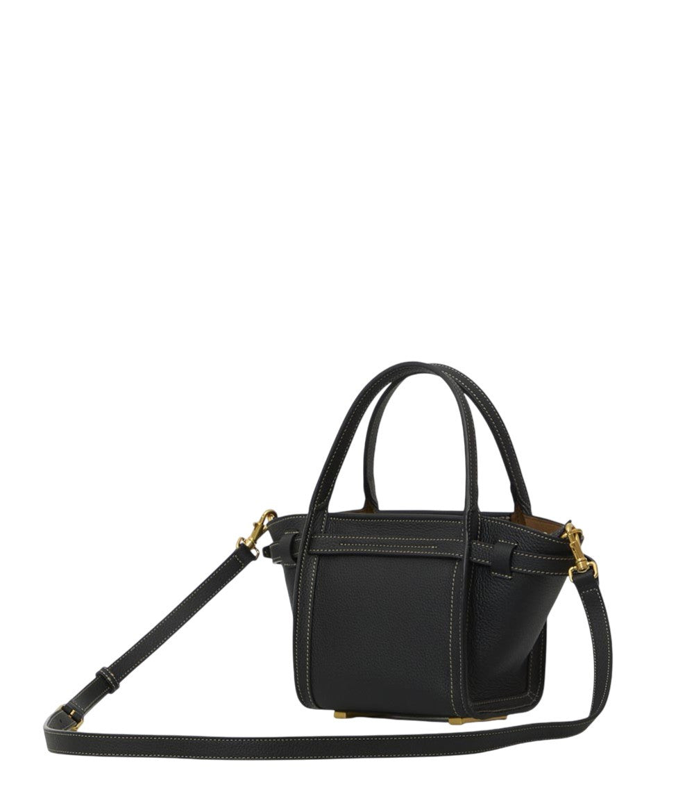 Black T Signature Mini Tote 2