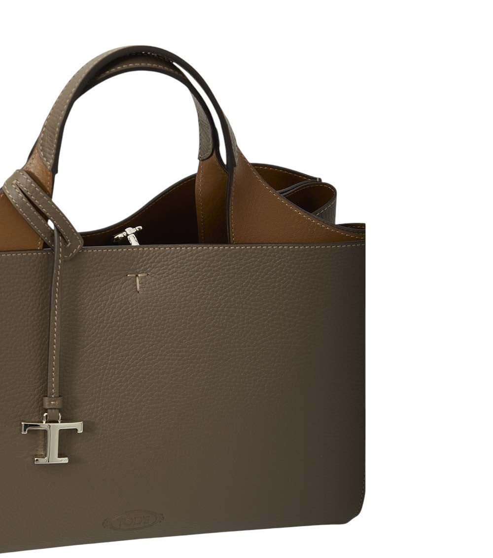 Grey T Timeless Small Tote 4
