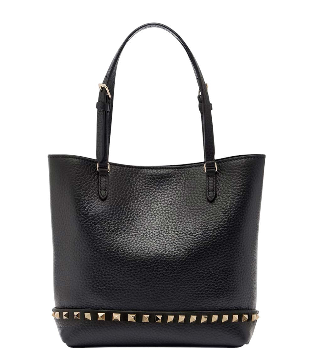 Black Rockstud Small Tote 1