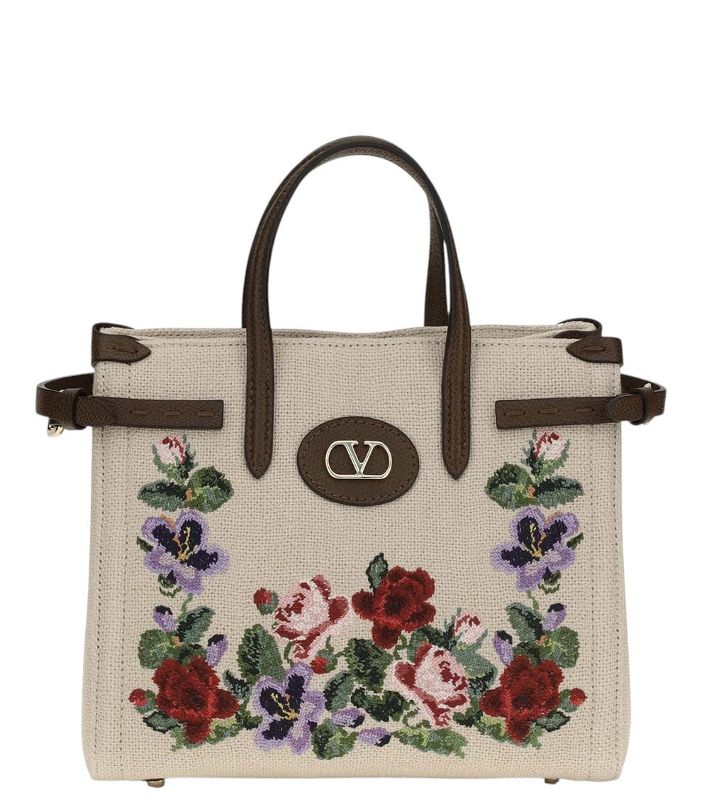Beige Antibes Small Tote 1