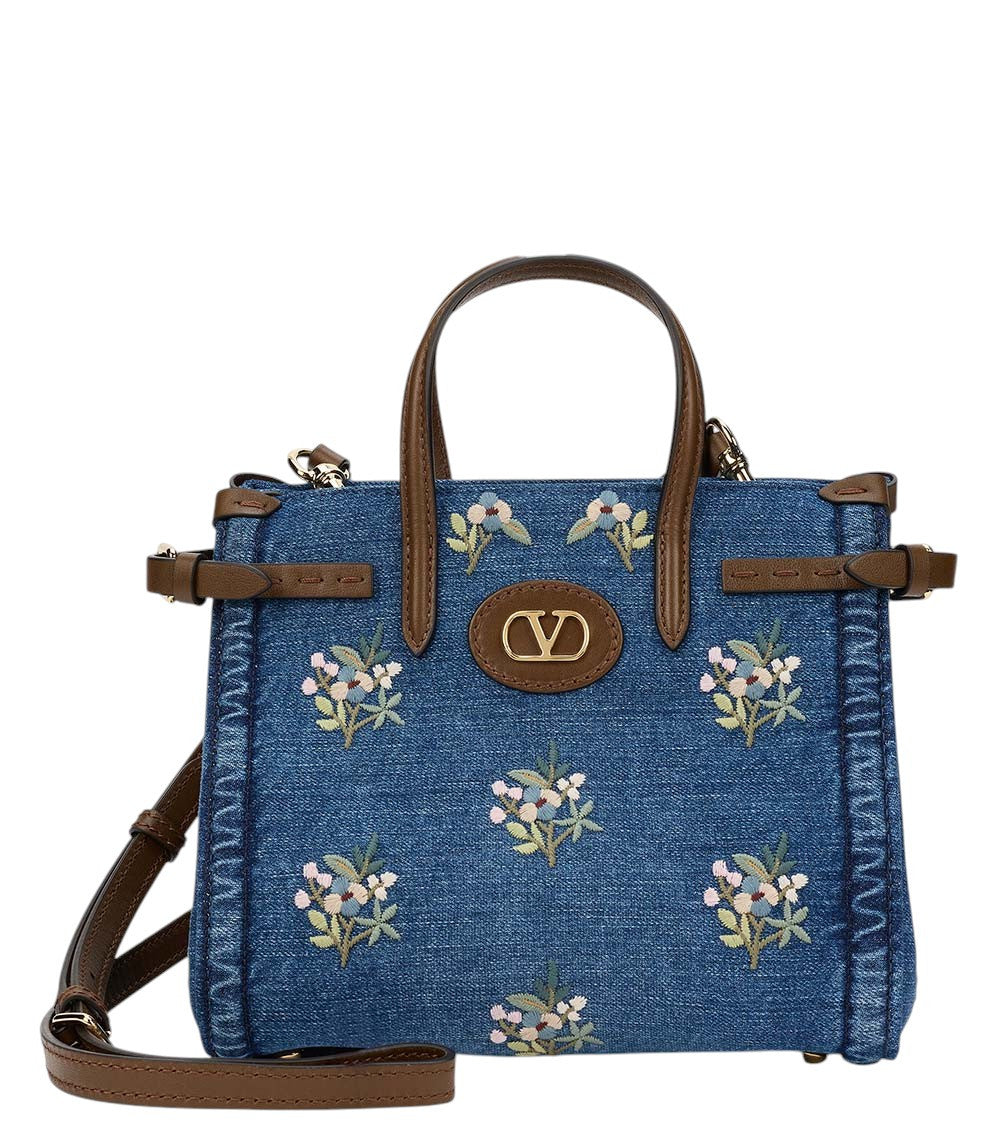Denim Antibes Small Tote 1