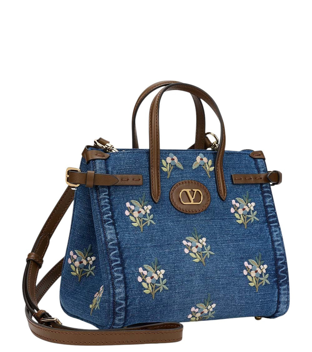 Denim Antibes Small Tote 2