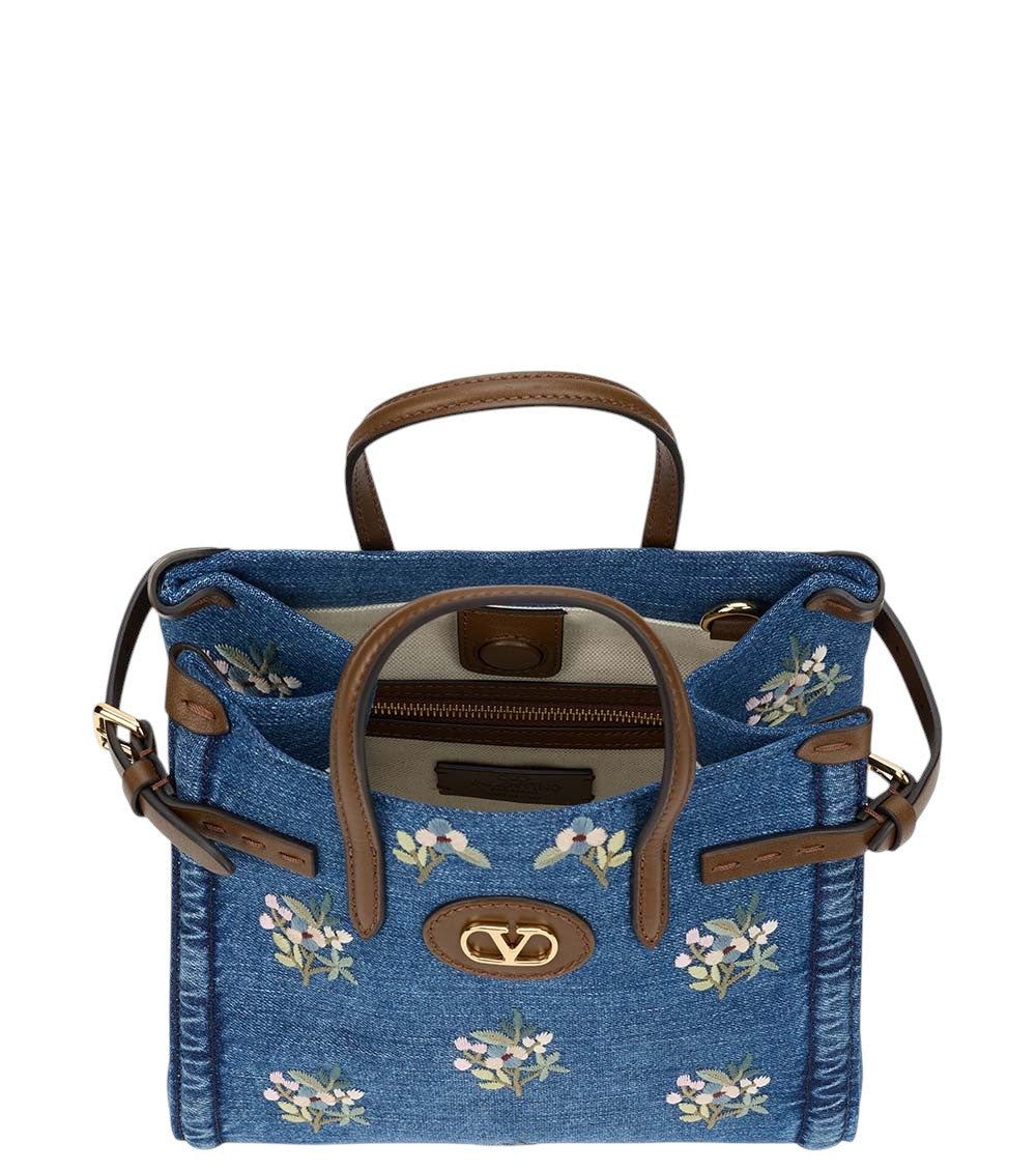 Denim Antibes Small Tote 4