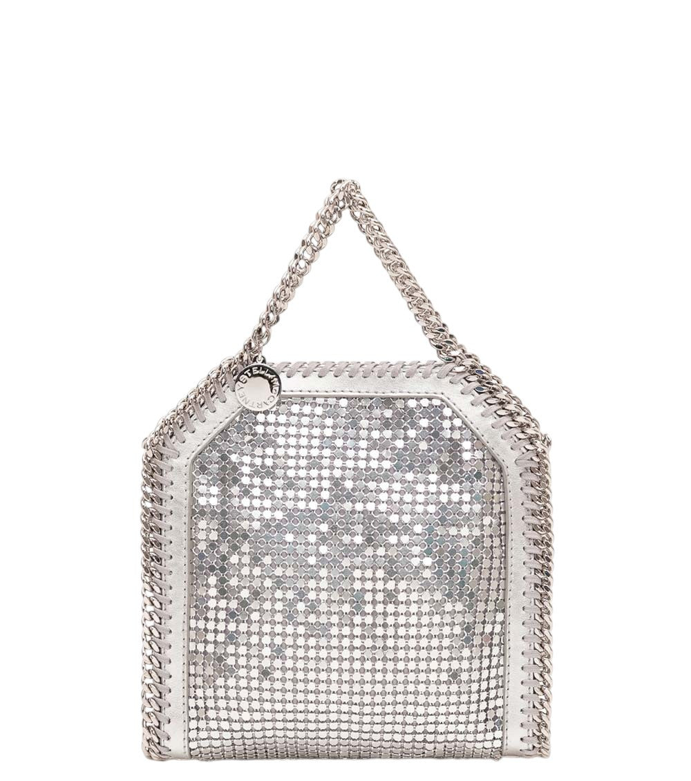 Silver Falabella Chainmail Tiny Tote 1