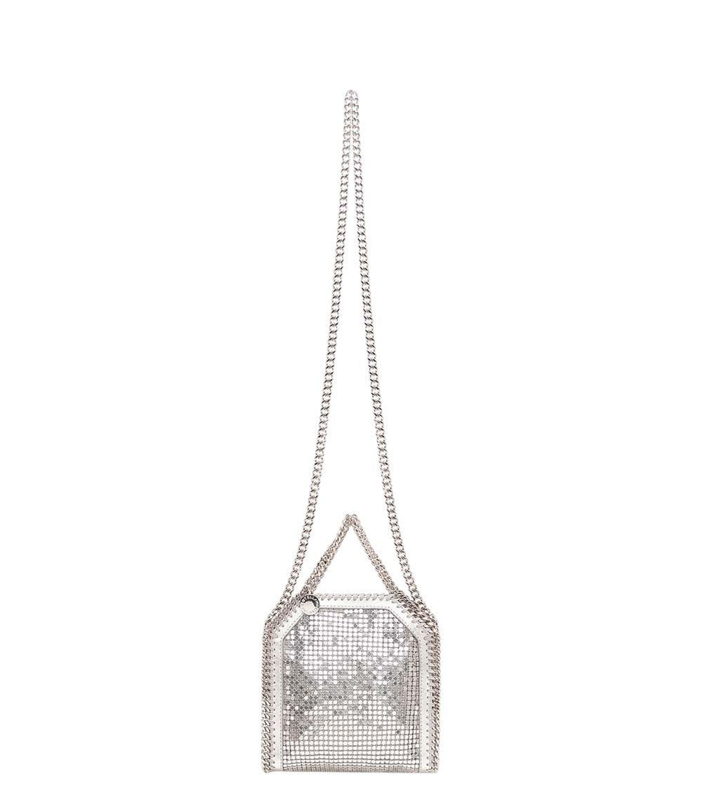 Silver Falabella Chainmail Tiny Tote 2
