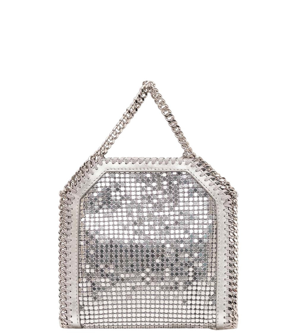 Silver Falabella Chainmail Tiny Tote 4