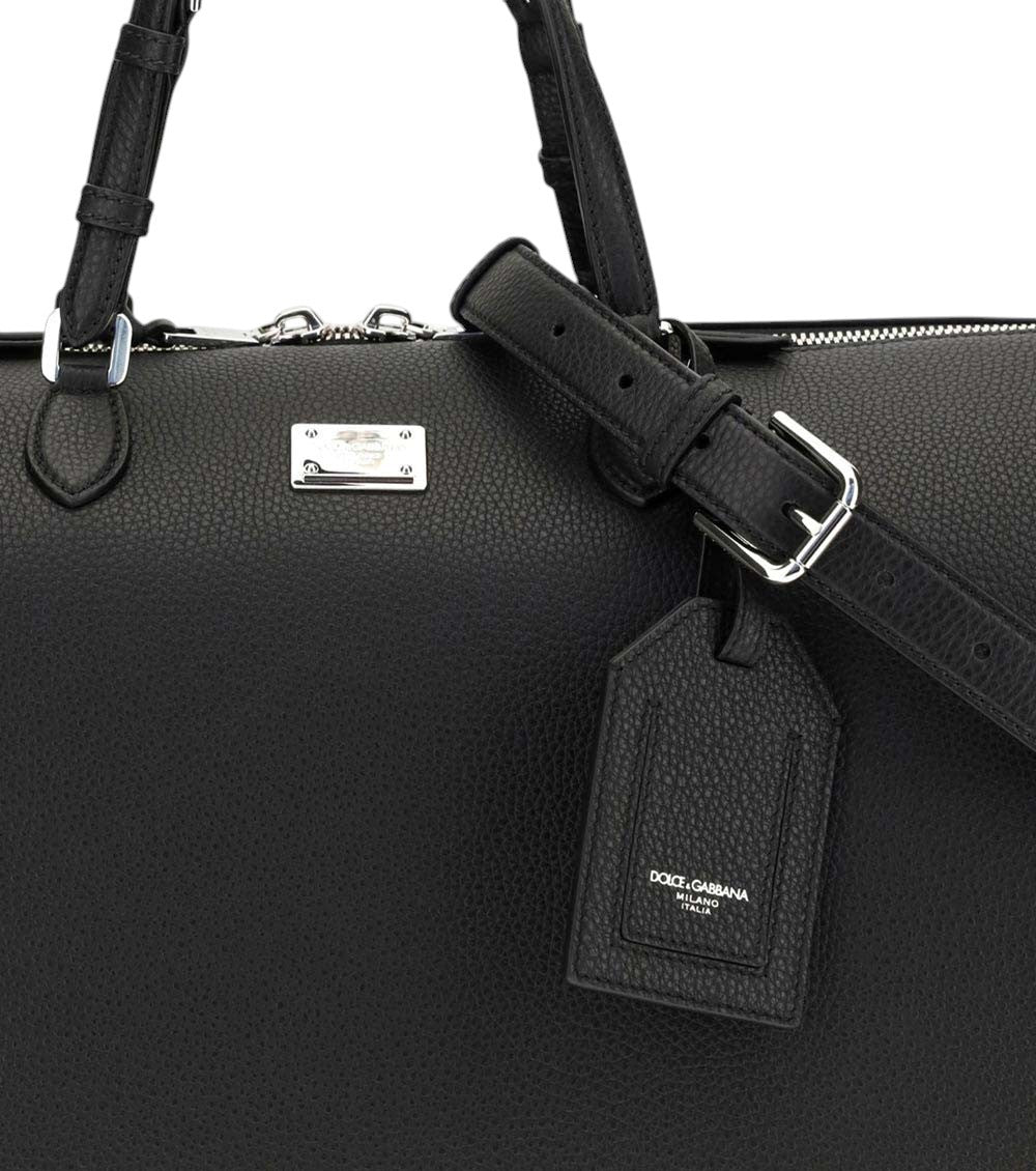 Black Vittoria Large Duffle Bag 5