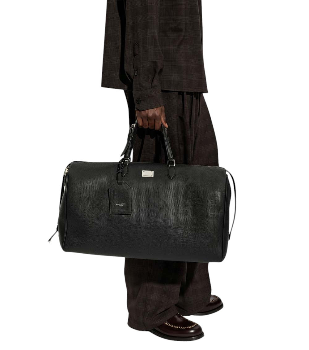 Black Vittoria Large Duffle Bag 6