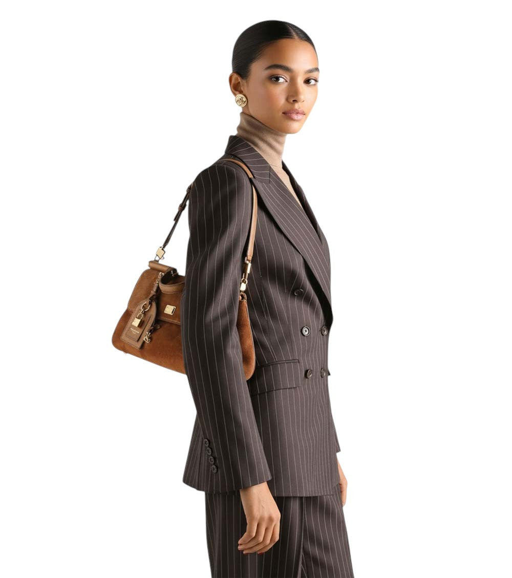Brown My Sicily Medium Satchel 5