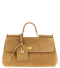 Beige My Sicily Medium Satchel 1