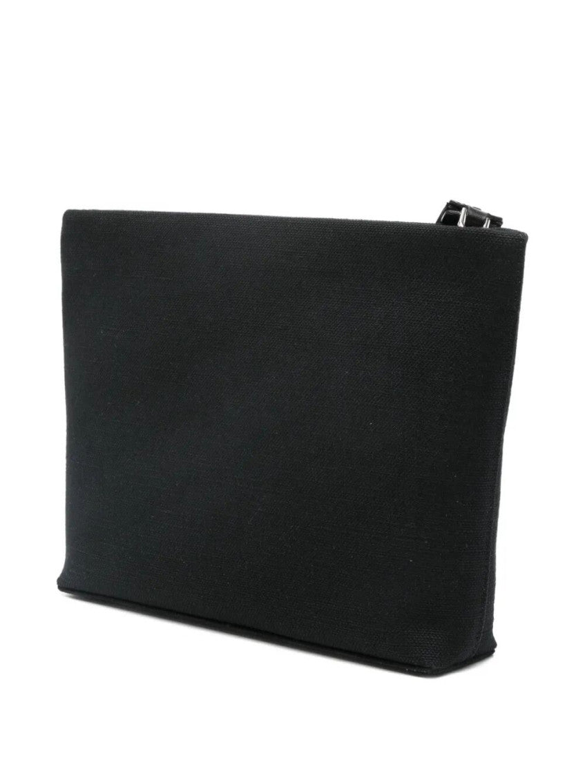 Black Logo Lettering Small Clutch 2