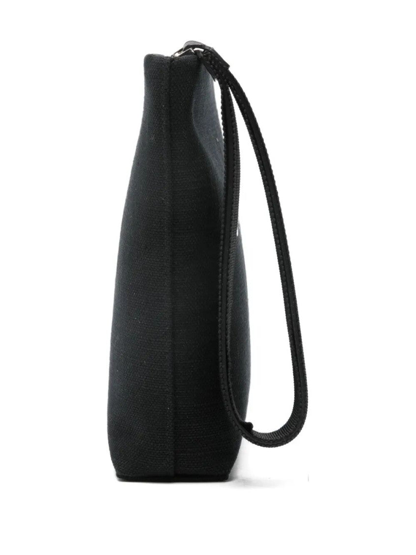 Black Logo Lettering Small Clutch 3