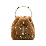 Toffee Pearls Mini Bucket Bag 1
