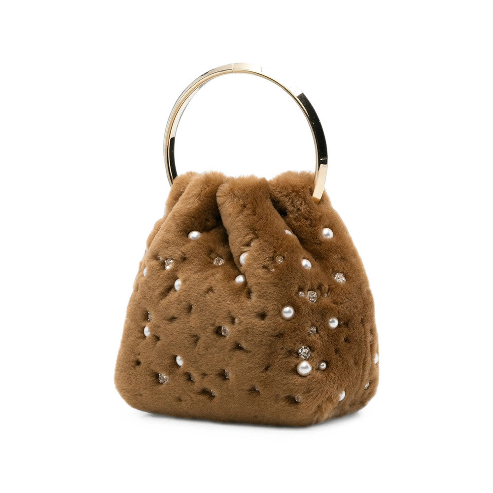 Toffee Pearls Mini Bucket Bag 2