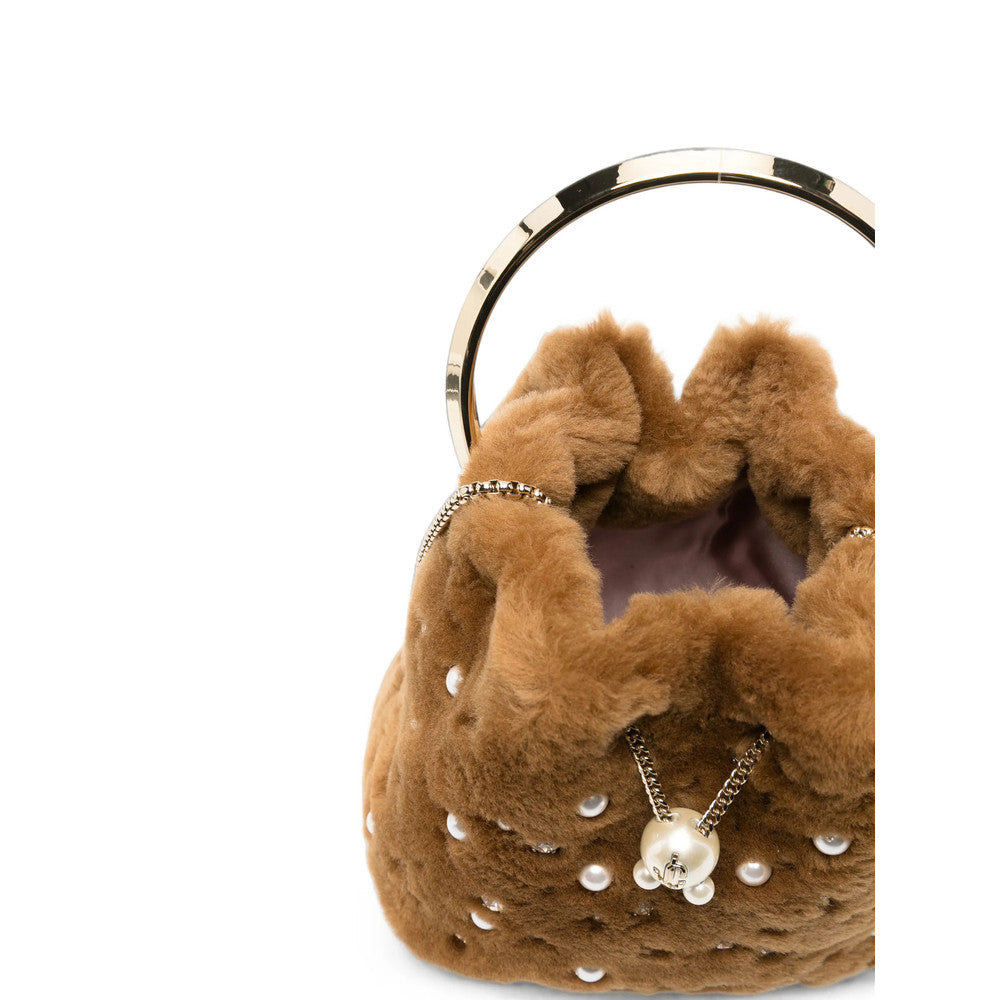Toffee Pearls Mini Bucket Bag 3