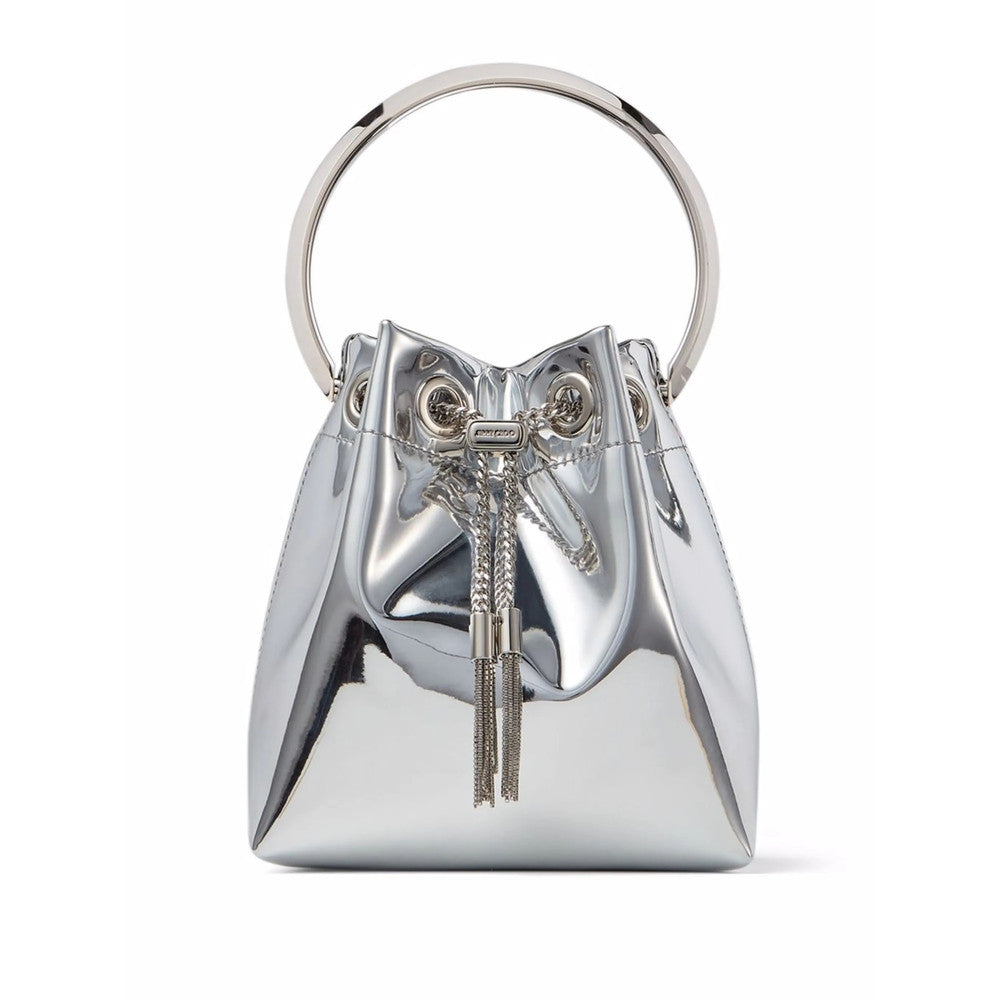 Silver Bon Bon Mini Bucket Bag 1